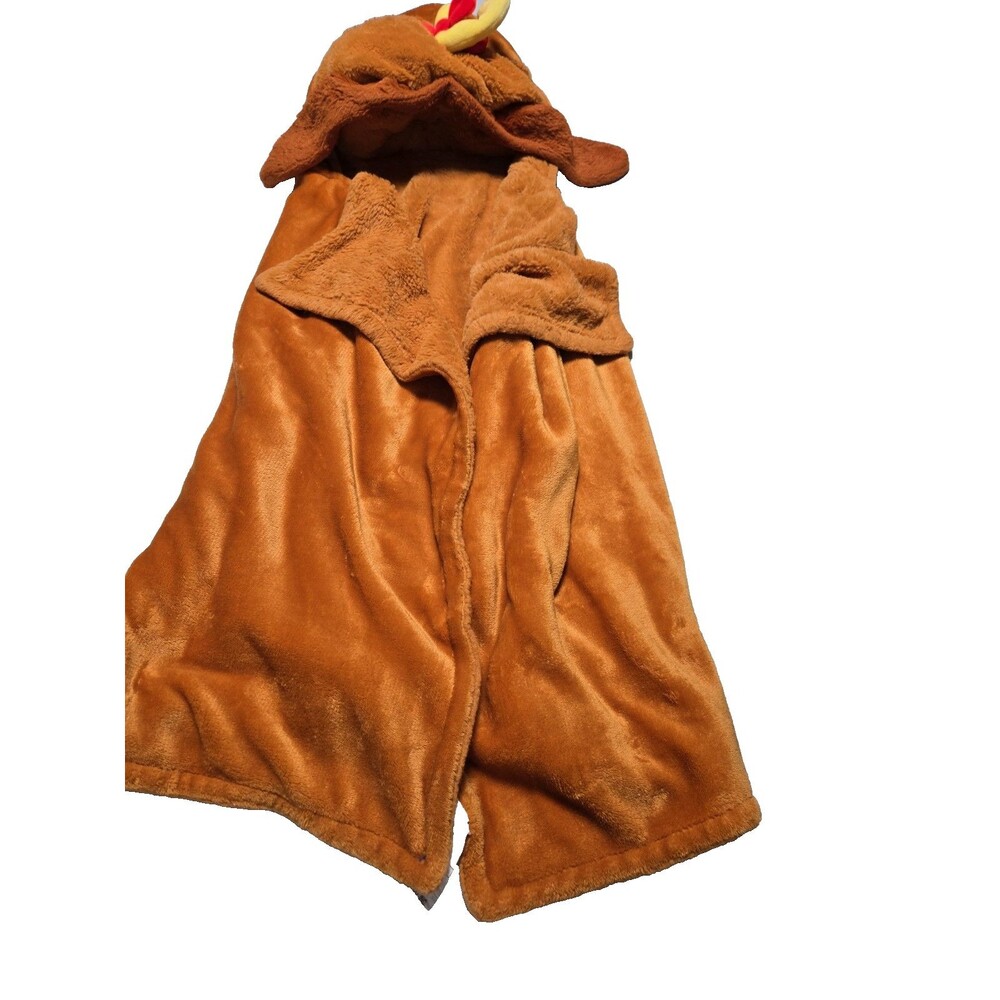 The Grinch's dog Max Kids Super Soft Christmas Hooded Fleece Blanket, 46x45
